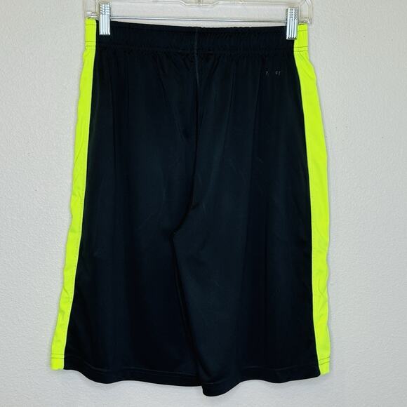 Nike Dri Fit Athletic Shorts Mens Sz Small Black Yellow Elastic Waist Basketball - Picture 4 of 6